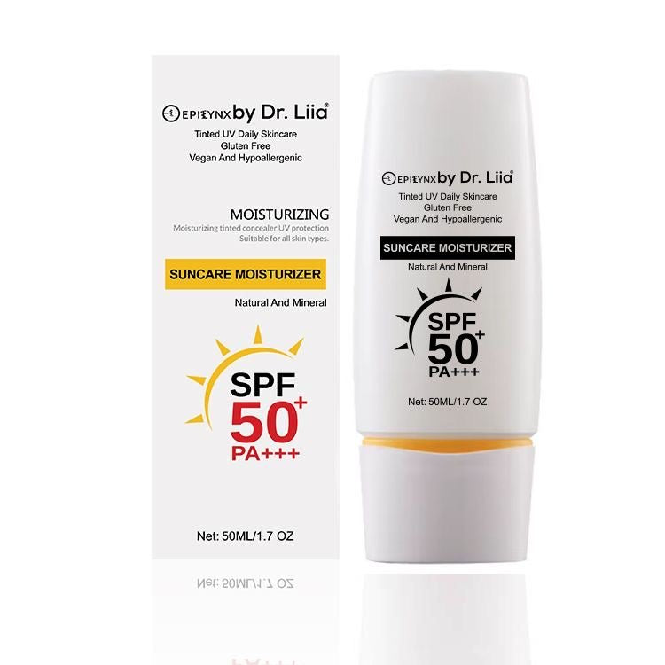 SPF 50 Mineral Moisturizer – Hydrating, Vegan &amp; Sensitive-Skin Friendly by EpiLynx