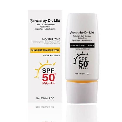 SPF 50 Mineral Moisturizer – Hydrating, Vegan &amp; Sensitive-Skin Friendly by EpiLynx