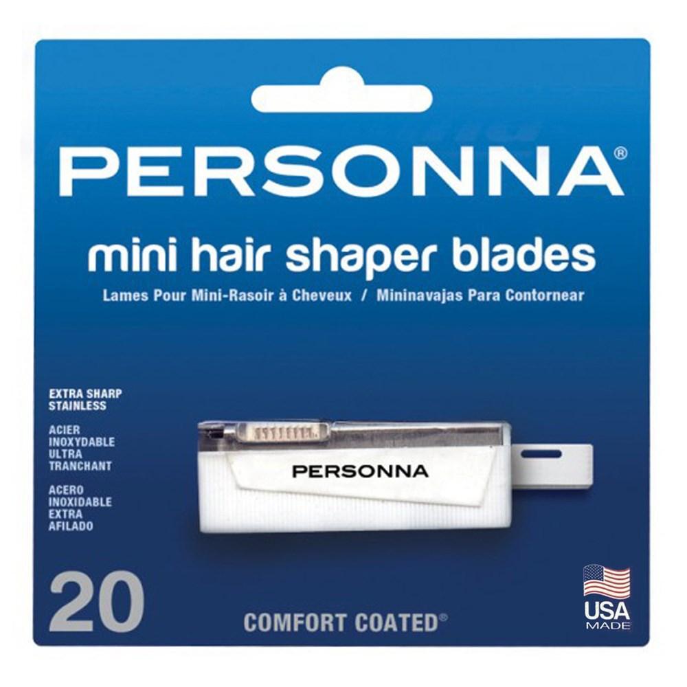 Personna Mini Hair Shaper Blades [1 Dispenser Of 20 Blades] by Pasteur Pharmacy