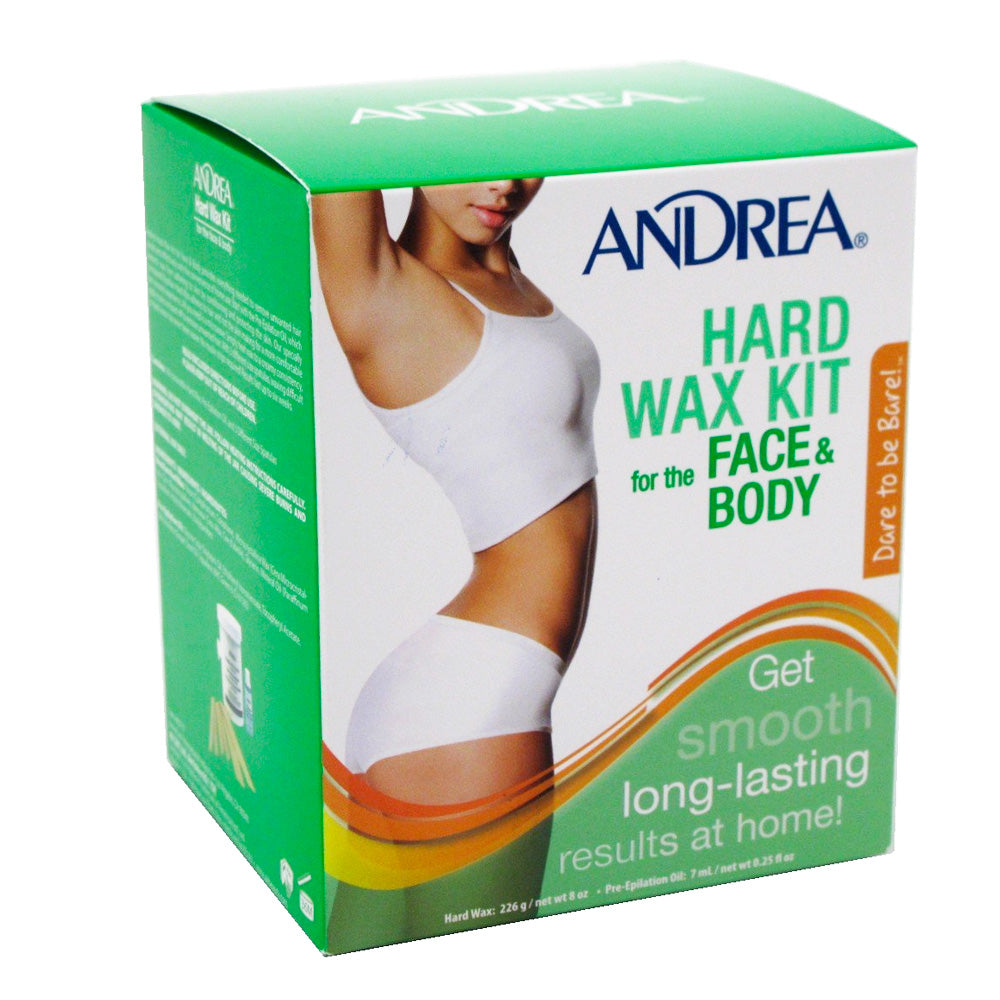 Andrea Wax Hard Kit For Face &amp; Body 8 Oz by Pasteur Pharmacy