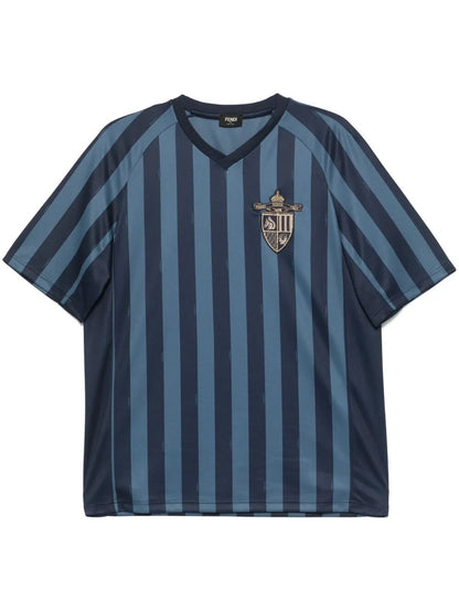 Fendi Men Pequin Fabric Fendi Club T-Shirt by Luosophy