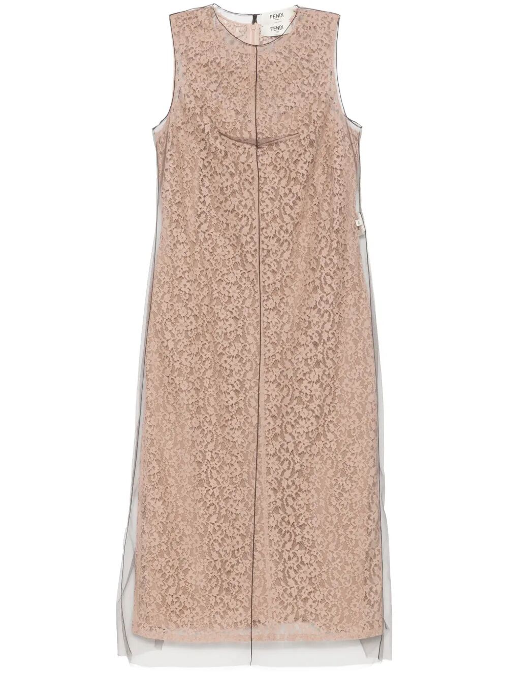 Fendi Women Blooming Lace Midi Dress by Luosophy