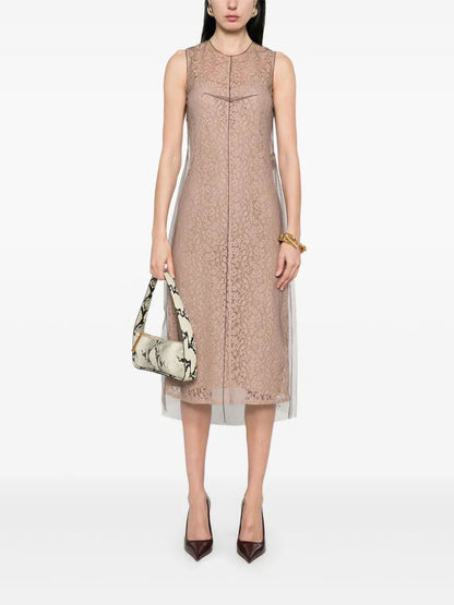 Fendi Women Blooming Lace Midi Dress by Luosophy