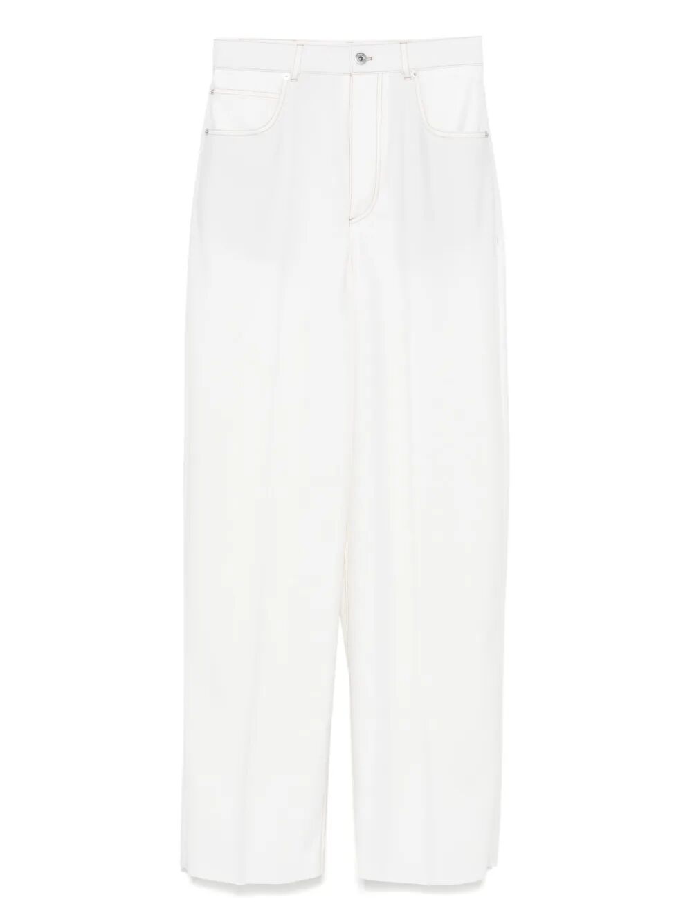 Bottega Veneta Women Pantaloni A Gamba Ampia In Denim by Luosophy