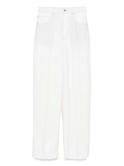 Bottega Veneta Women Pantaloni A Gamba Ampia In Denim by Luosophy