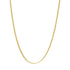 Semi-Solid 14K Yellow Gold 4.5mm Miami Cuban Chain Necklace - Unisex Chain - 22 Inches by Bids.com