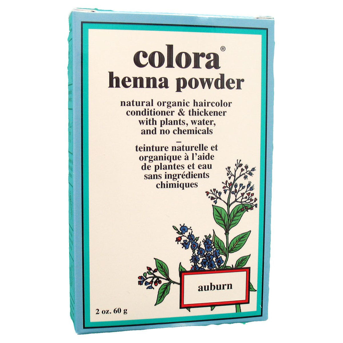 Colora Henna Powder Hair Color Auburn 2Oz by Pasteur Pharmacy