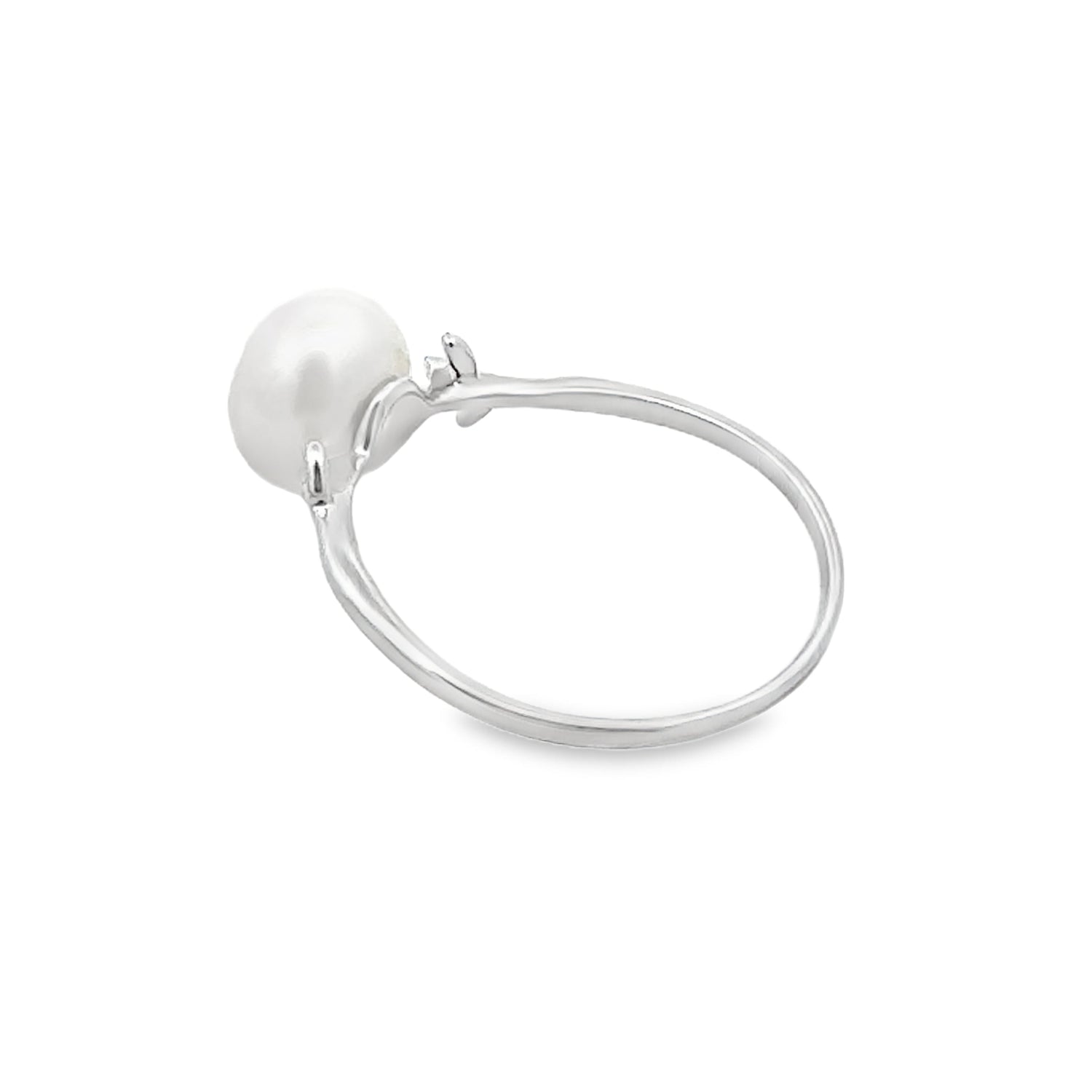 Genuine FW Pearl Ring Sterling Silver by Bids.com