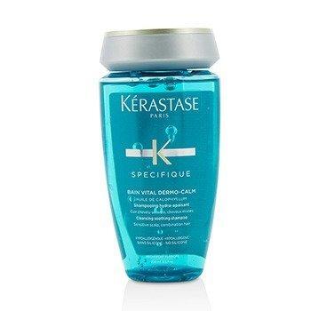 Kerastase Specifique Bain Vital Dermo-Calm Cleansing Soothing Shampoo (Sensitive Scalps, Combination Hair) 250ml/8.5oz by Pasteur Pharmacy
