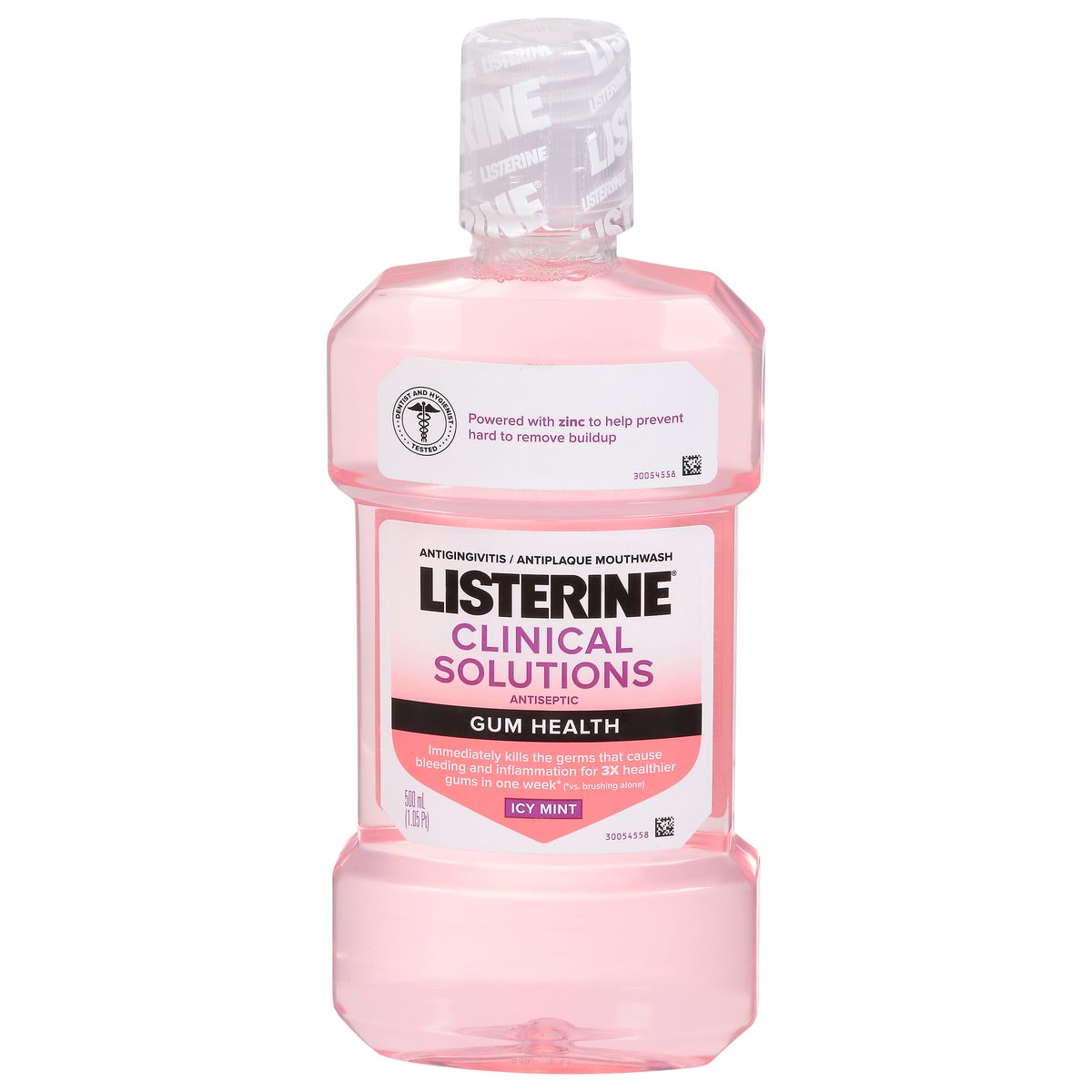 Listerine Mouthwash, Antiseptic, Icy Mint, Gum Health 1.05 Pt 