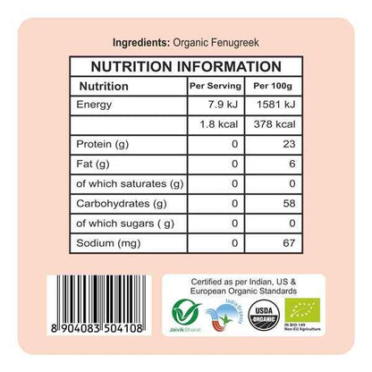 24 Mantra Organic Fenugreek Seeds