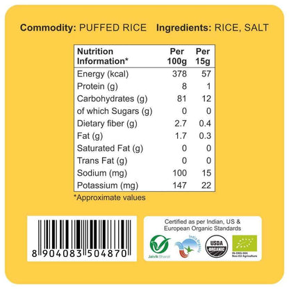 24 Mantra Organic Natural Puffed Rice