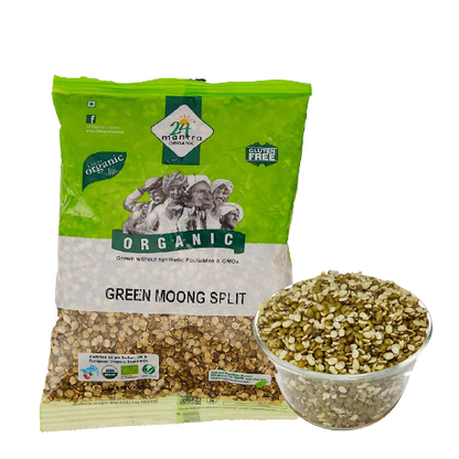 24 Mantra Organic Green Split Moong Dal