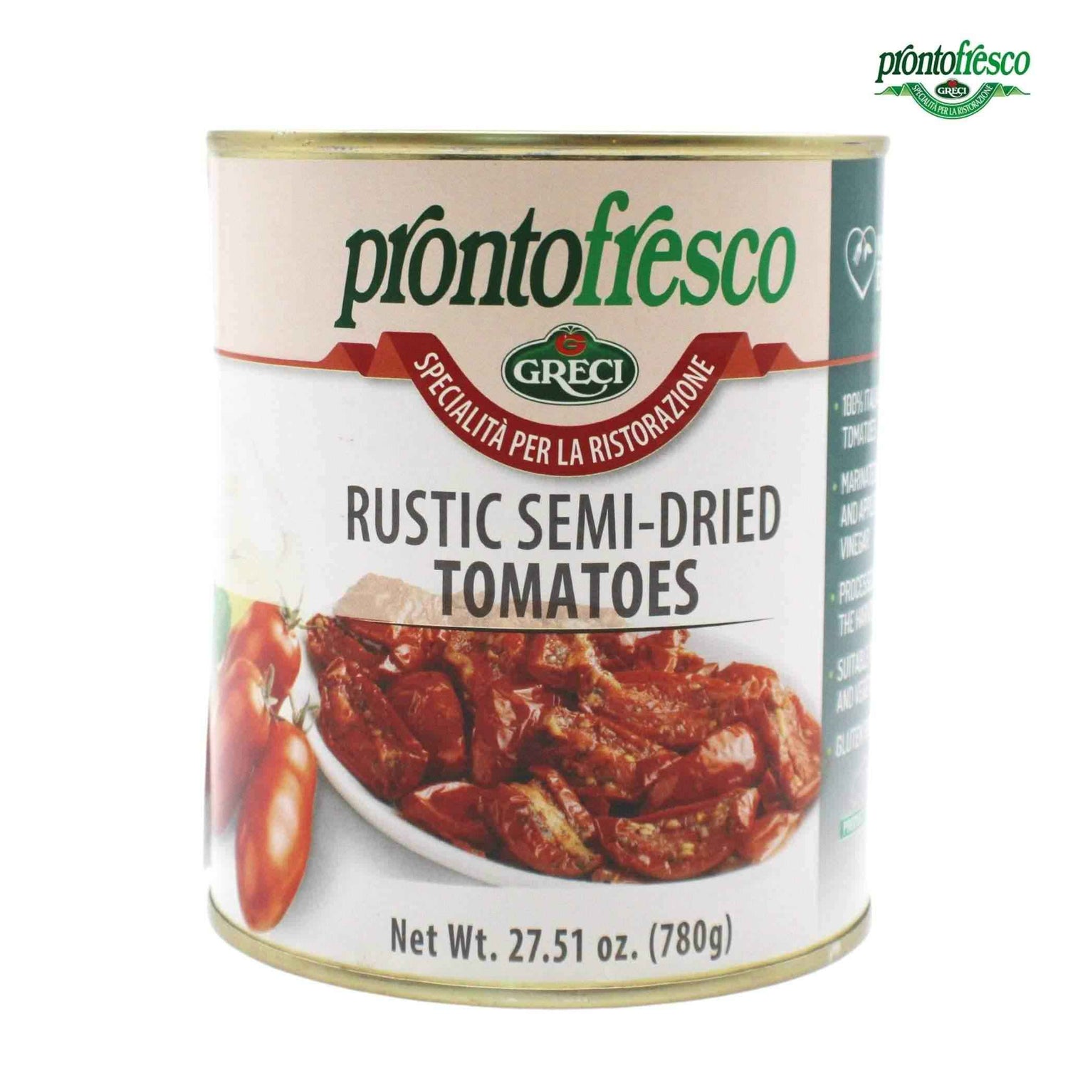 Greci Prontofresco Semi-Dried Red Rustic Roasted Tomatoes