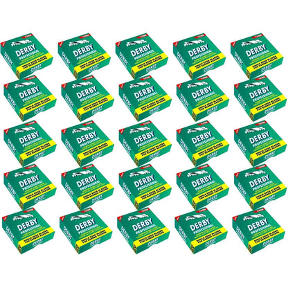 Derby Prof Single Edge Razor Blades 100ct