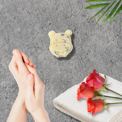 Hippo Head Shaped Lotion Bar by Hippotanicals
