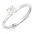 0.40 Carat Genuine White Diamond 14K White Gold Ring by Bids.com