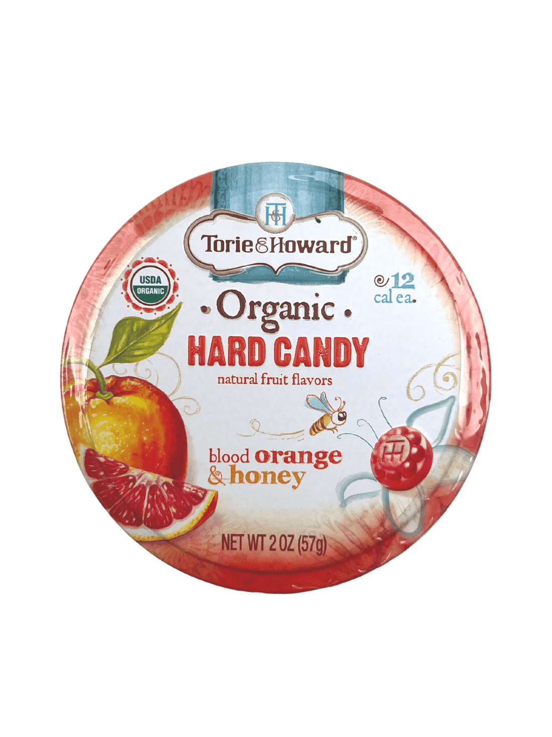 Hard Candy, Organic, Blood Orange &amp; Honey by Country Life Natural Foods