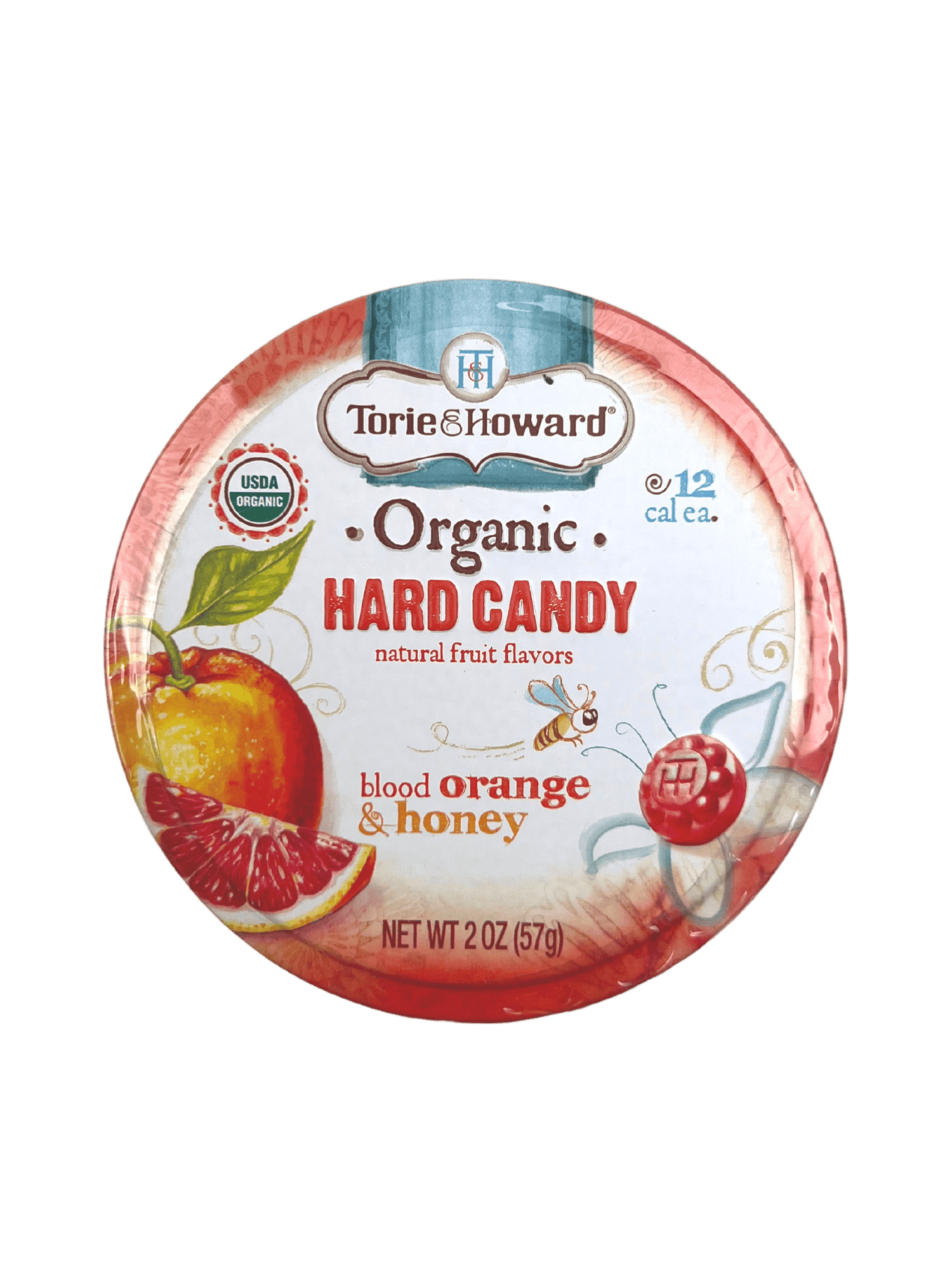 Hard Candy, Organic, Blood Orange &amp; Honey by Country Life Natural Foods