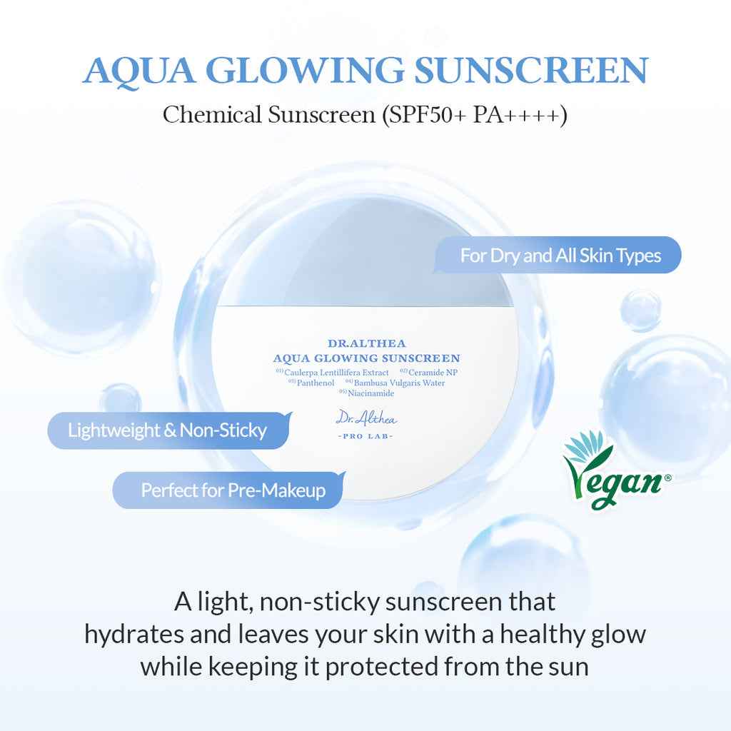 Dr. Althea Aqua Glowing Sunscreen SPF50+ PA++++