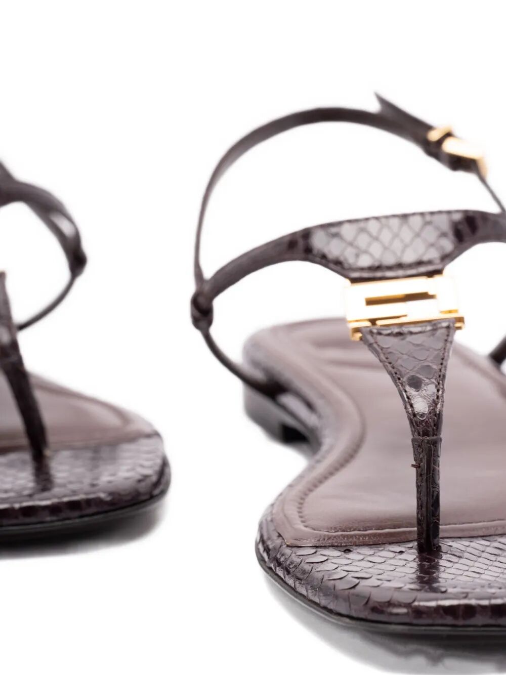 Fendi Women Fendi Ffold Ayers Flip-Flops 