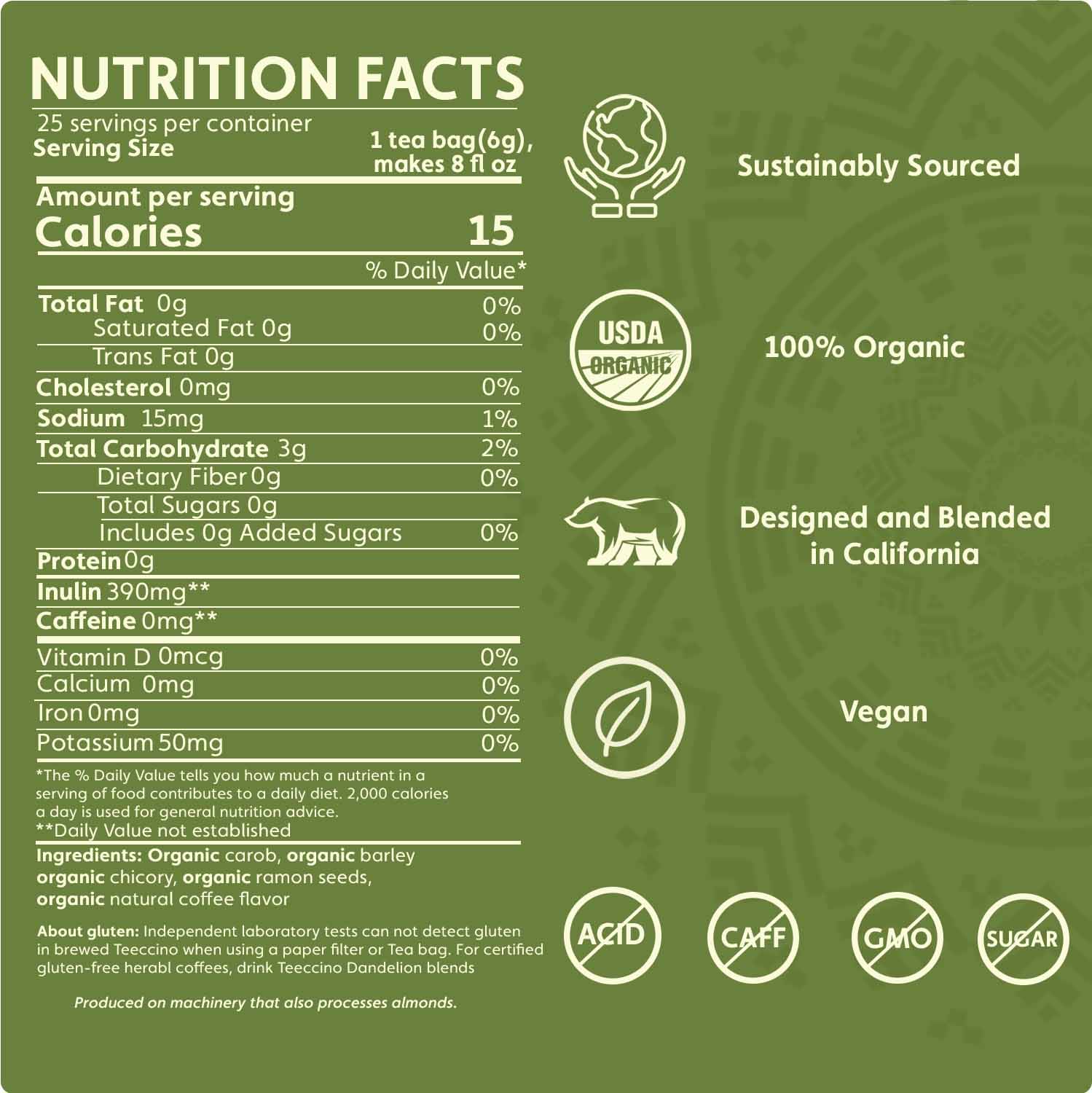 French Roast Roasted Herbal Tea