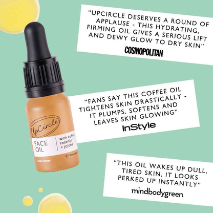 Organic Face Oil with Coffee Extact - Travel Size