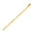 14K Yellow Gold Lite Paperclip Anklet (3.2mm) by Bids.com