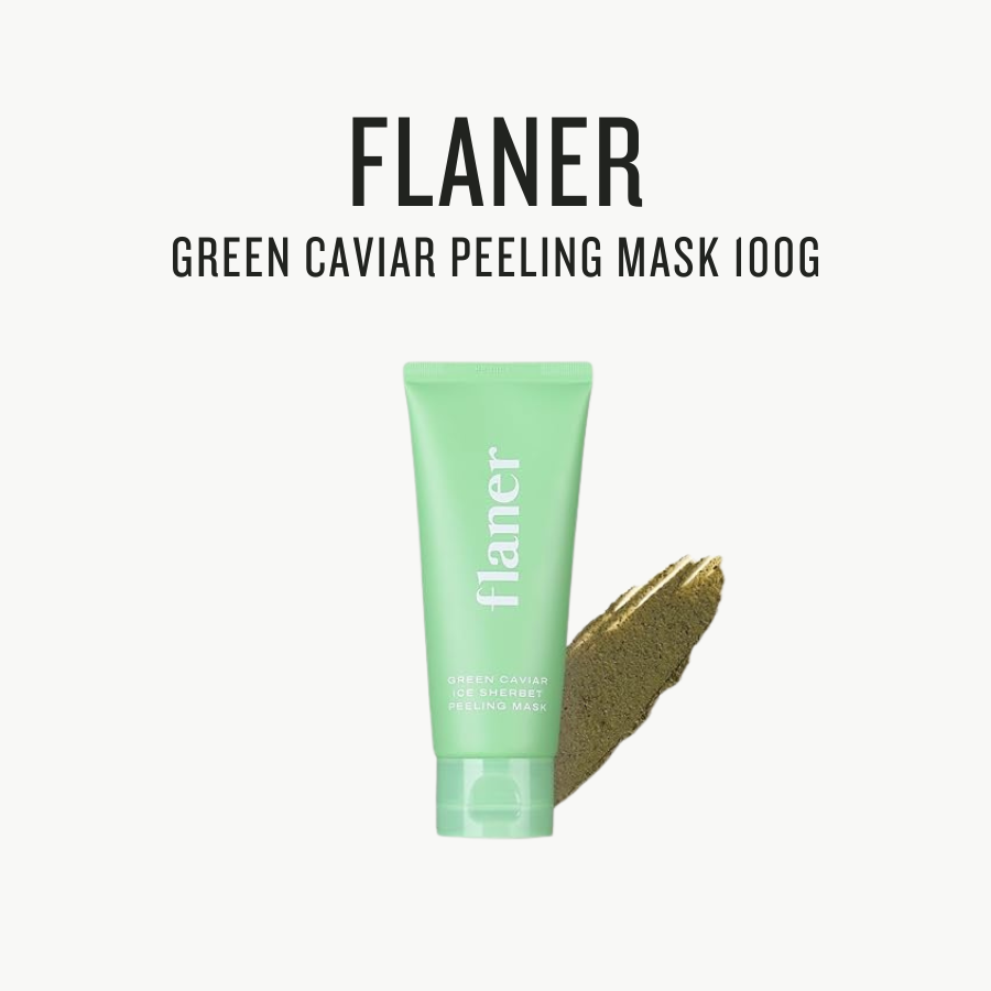 [ Flaner ] Green Caviar Peeling Mask 100g by Pi-Boo