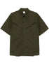 Bottega Veneta Men Light Cotton Twill Short Sleeved Shirt by Luosophy