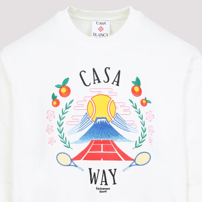 Casablanca Casa Way Sweatshirt Men by Luosophy