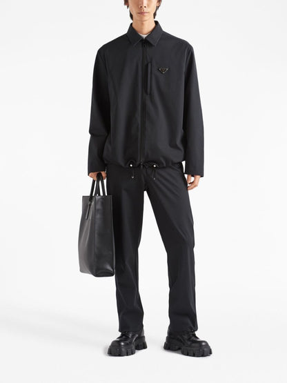 Prada Men Pantaloni In Tecno Stretch by Luosophy