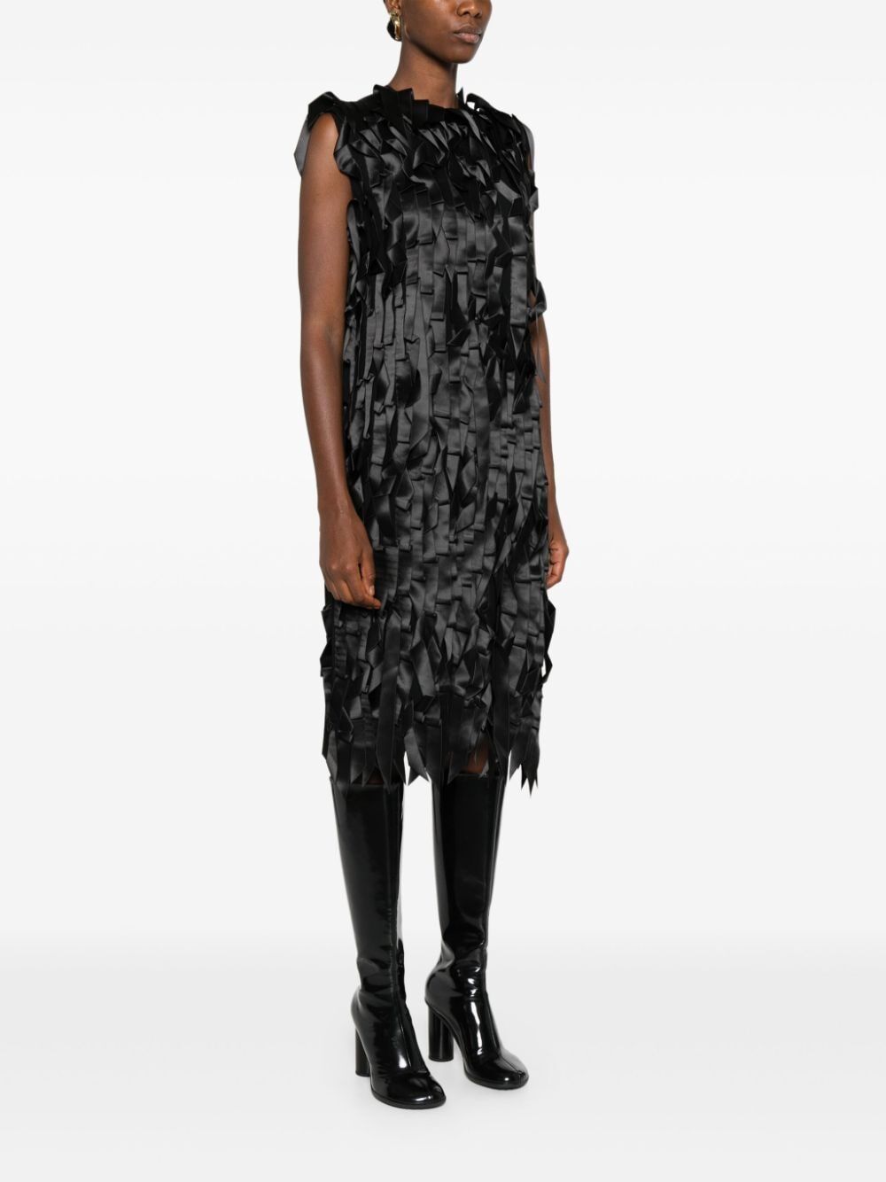 Prada Women Abito Midi Con Fiocchi by Luosophy