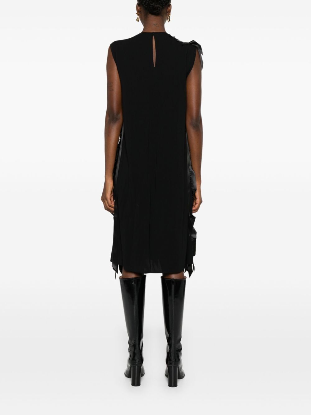 Prada Women Abito Midi Con Fiocchi by Luosophy