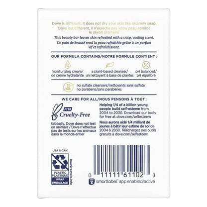 Dove Go Fresh Cool Moisture Beauty Bar (2 Bars X 4.25 Oz.)  DestGlow