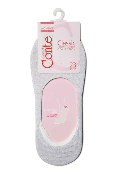 Cotton Footlets Conte Classic Lurex 000