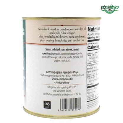 Greci Prontofresco Semi-Dried Red Rustic Roasted Tomatoes