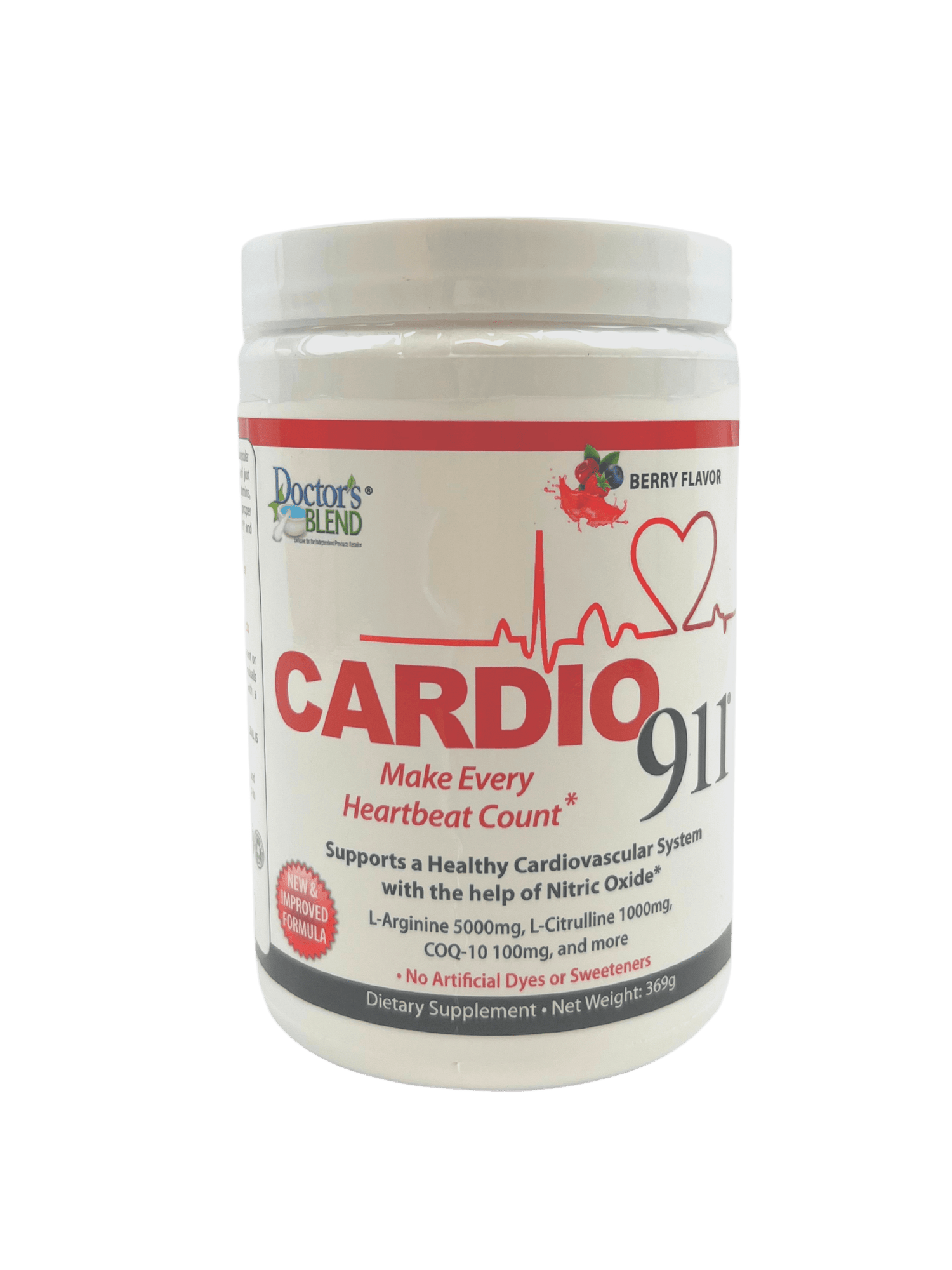 Cardio 911 Dietary Supplement Drink Mix by Country Life Natural Foods