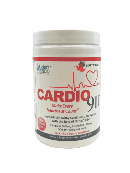 Cardio 911 Dietary Supplement Drink Mix by Country Life Natural Foods