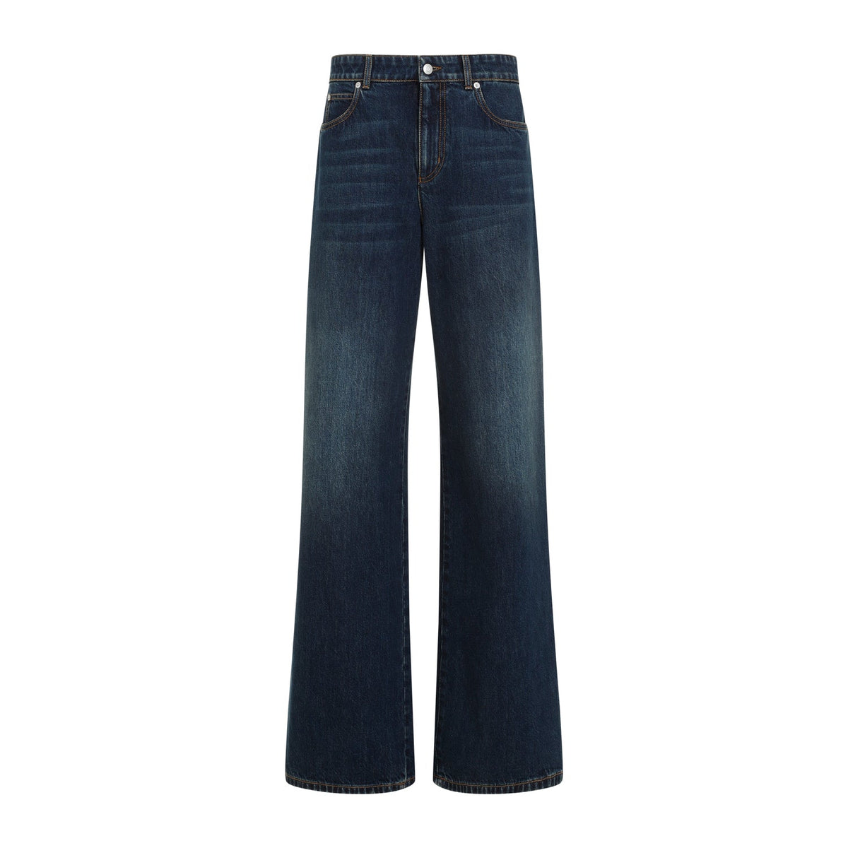 Alexander mcqueen cotton jeans women