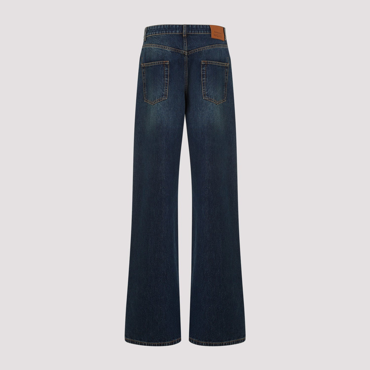 Alexander mcqueen cotton jeans women