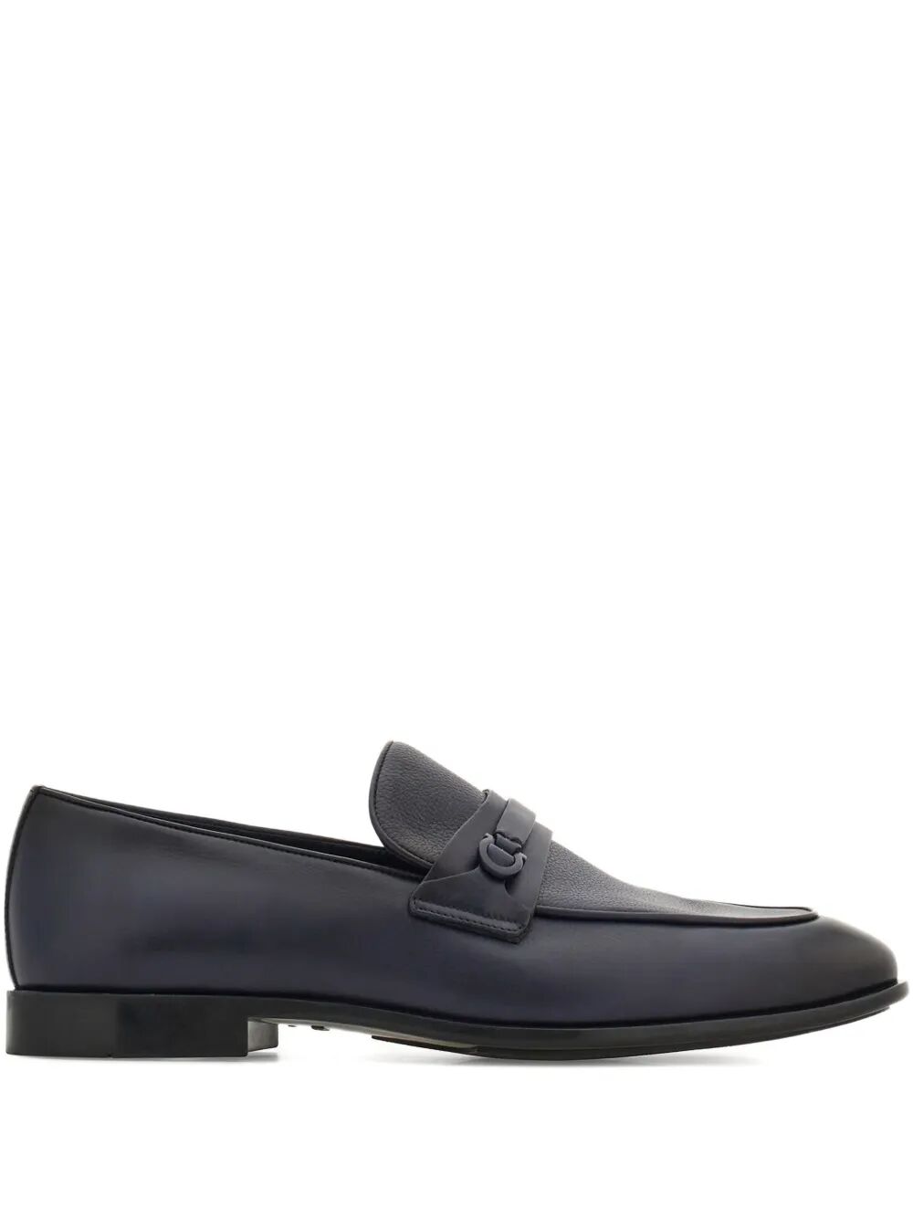 Ferragamo Men Desio Shaded Leather Loafers by Luosophy