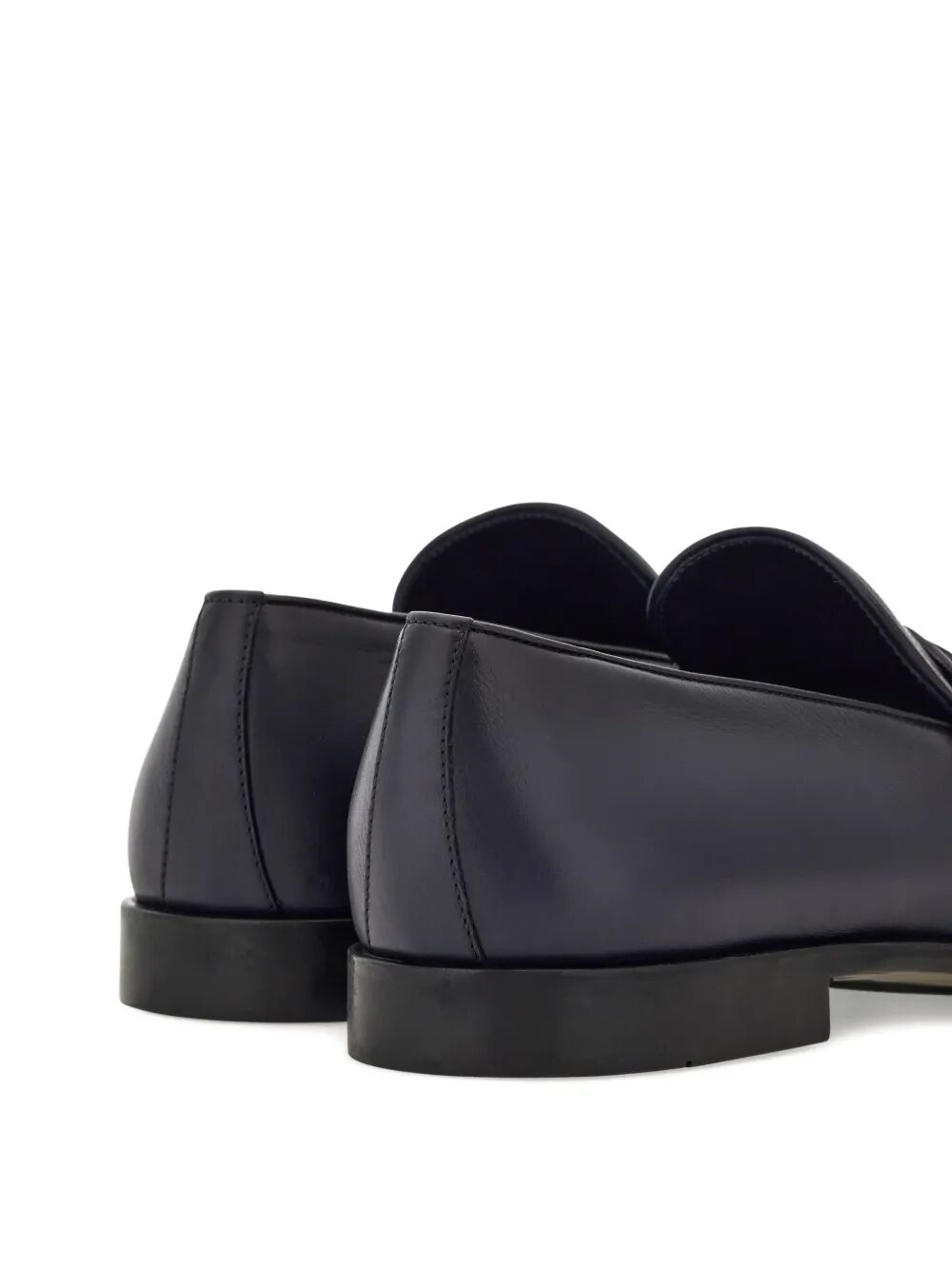 Ferragamo Men Desio Shaded Leather Loafers by Luosophy