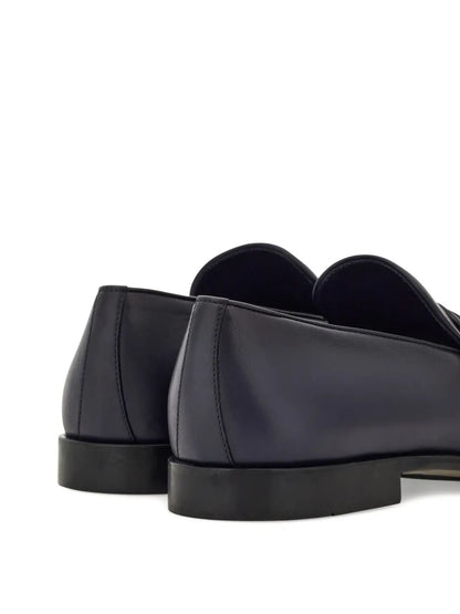 Ferragamo Men Desio Shaded Leather Loafers by Luosophy