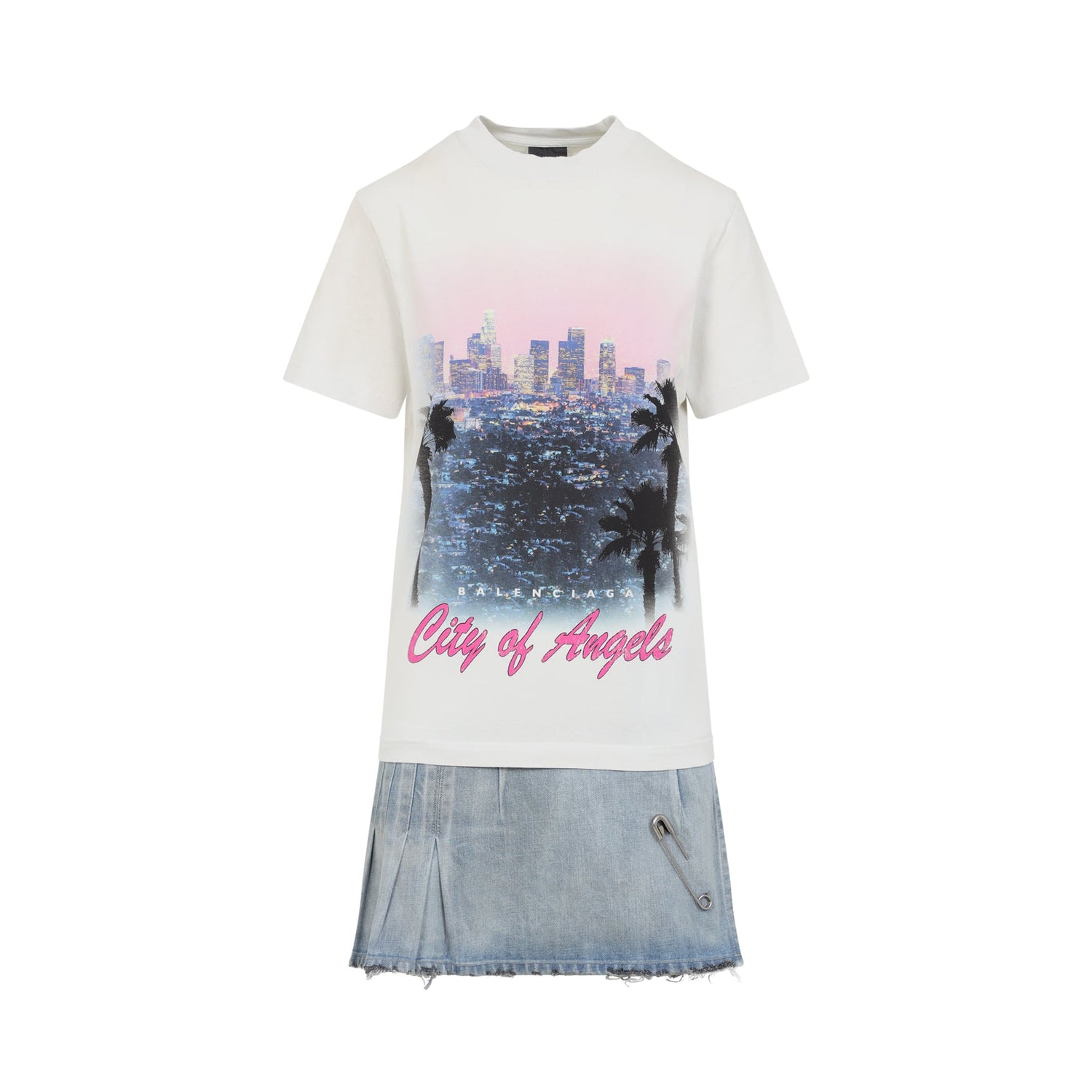 Balenciaga Layered Mini Dress Women by Luosophy