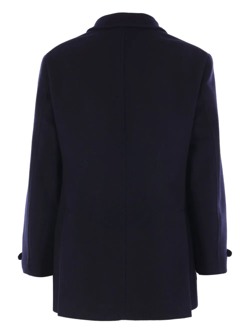 Brunello Cucinelli Men Double-Breasted Wool Coat by Luosophy