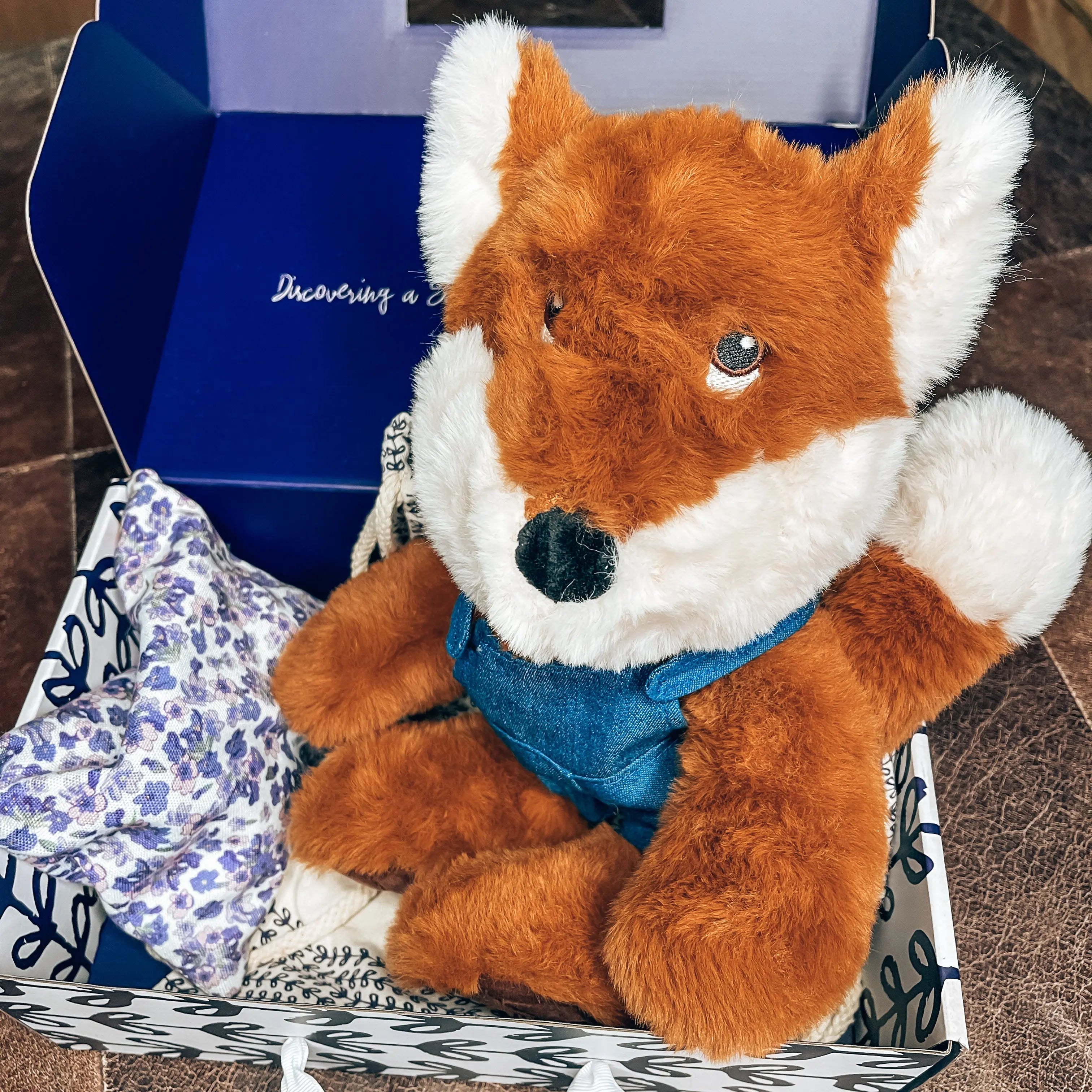 Xander Fox- Copper, Gift Set with Clothing and More! by Lavender Life Company