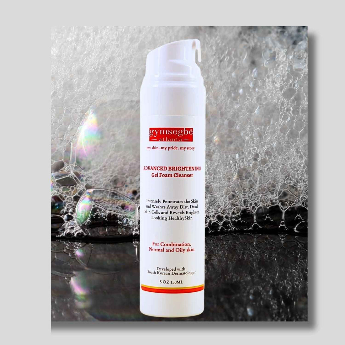 Advanced Brightening Gel Foam Cleanser | Rice Extract