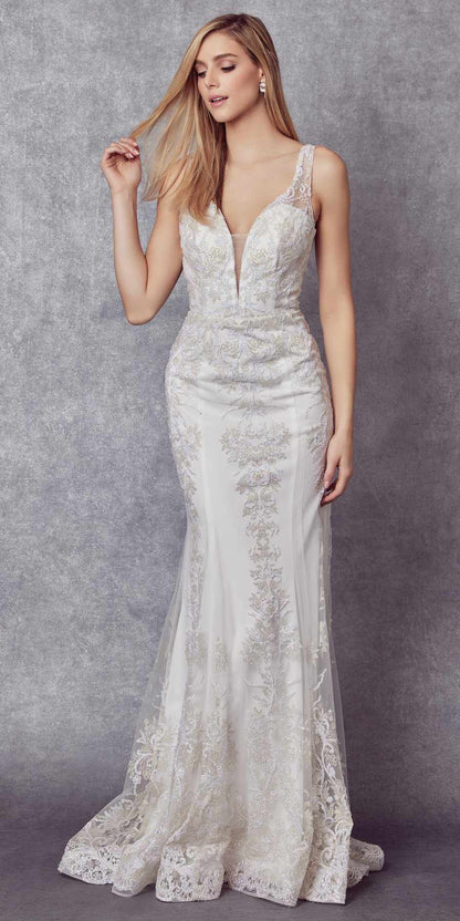Juliet 277 Fancy Glitter Design Tulle Mermaid Dress by DiscountDressShop