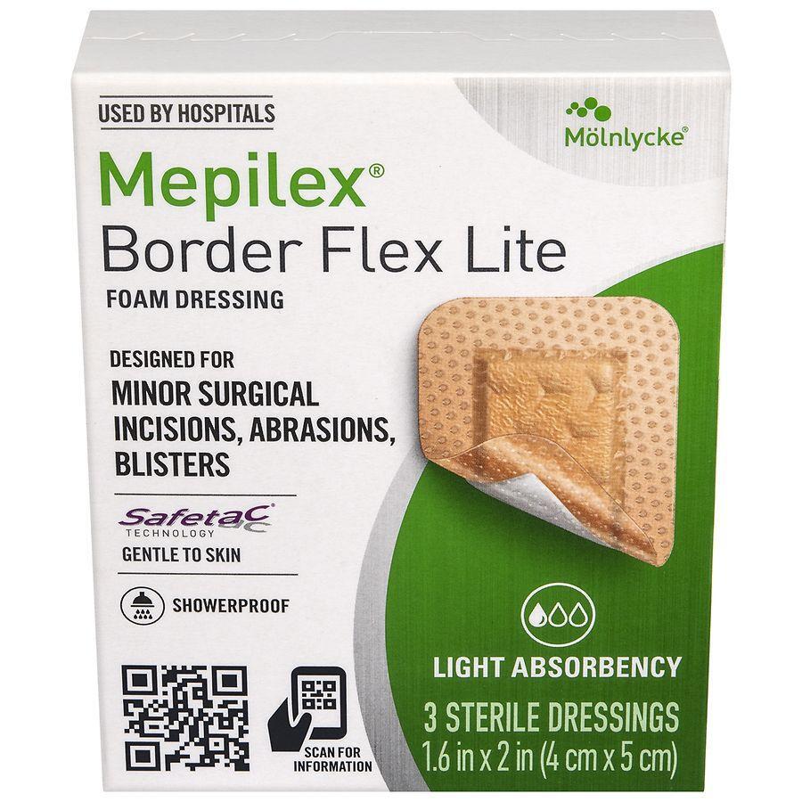 Mepilex Border Flex Lite Flexible, All-In-One Silicone Foam Adhesive Dressing 1.6 by Pasteur Pharmacy